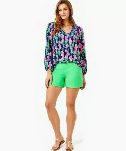 Lilly Pulitzer Elsa Top (Navy De Vine)