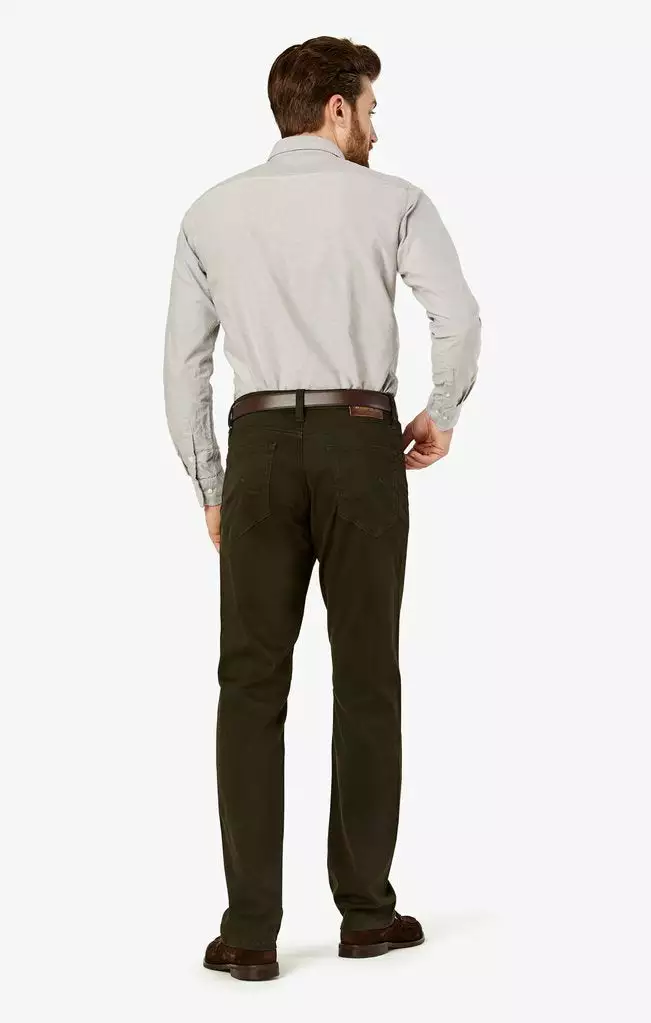 34 Heritage Bottoms Charisma Relaxed Straight Pants (Dark Green Twill) 5 34 Heritage Bottoms Charisma Relaxed Straight Pants (Dark Green Twill)
