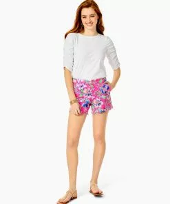 Lilly Pulitzer Buttercup Knit Short (Pink Isle) Bottoms