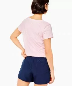 Lilly Pulitzer Luxletic 4" Ocean Trail Short (Low Tide Navy) Bottoms