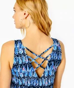 Lilly Pulitzer Kristen Swing Dress (Sails & Stripes)