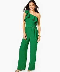 Lilly Pulitzer Lyra Jumpsuit (Fern Gully) Dresses