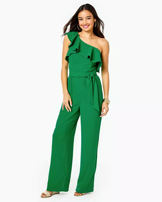 Lilly Pulitzer Lyra Jumpsuit (Fern Gully) Dresses 3 Lilly Pulitzer Lyra Jumpsuit (Fern Gully) Dresses
