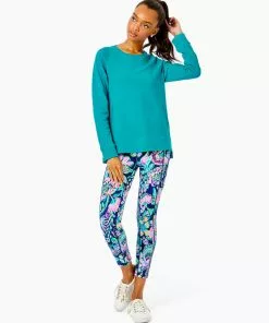 Lilly Pulitzer Beach Comber (Maldives Green) Tops