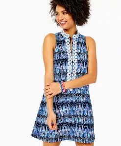 Lilly Pulitzer Dresses Jane Shift Dress (Sails And Stripes)