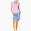 Lilly Pulitzer Frida Sleeveless Ruffle Dress (Purple Iris)