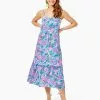 Lilly Pulitzer Dresses Winni Midi Dress (Turtle Wave) 1 Lilly Pulitzer Dresses Winni Midi Dress (Turtle Wave)