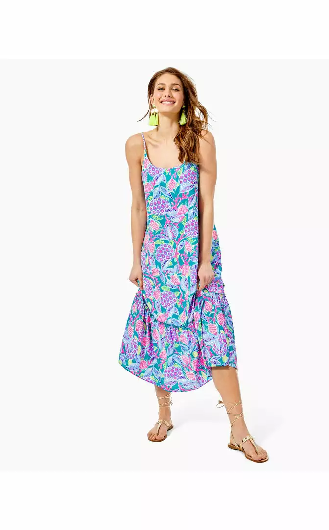 Lilly Pulitzer Dresses Winni Midi Dress (Turtle Wave) 4 Lilly Pulitzer Dresses Winni Midi Dress (Turtle Wave)