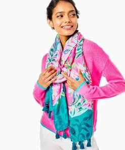 Lilly Pulitzer Resort Scarf (Im Feline Fine)