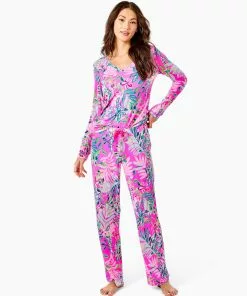 Lilly Pulitzer PJ Knit Top (Im Feline Fine)