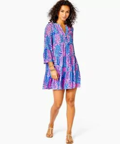 Lilly Pulitzer Dresses Gabriel Dress (Tropic Down Low)
