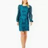 Lilly Pulitzer Georgi Dress (Valencia Teal) Dresses