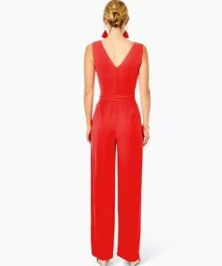 Lilly Pulitzer Jannah Jumpsuit (Ruby Red) 7 Lilly Pulitzer Jannah Jumpsuit (Ruby Red)