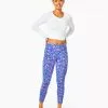 Lilly Pulitzer Weekender Mid Rise Legging (Blue Peri) Bottoms 1 Lilly Pulitzer Weekender Mid Rise Legging (Blue Peri) Bottoms