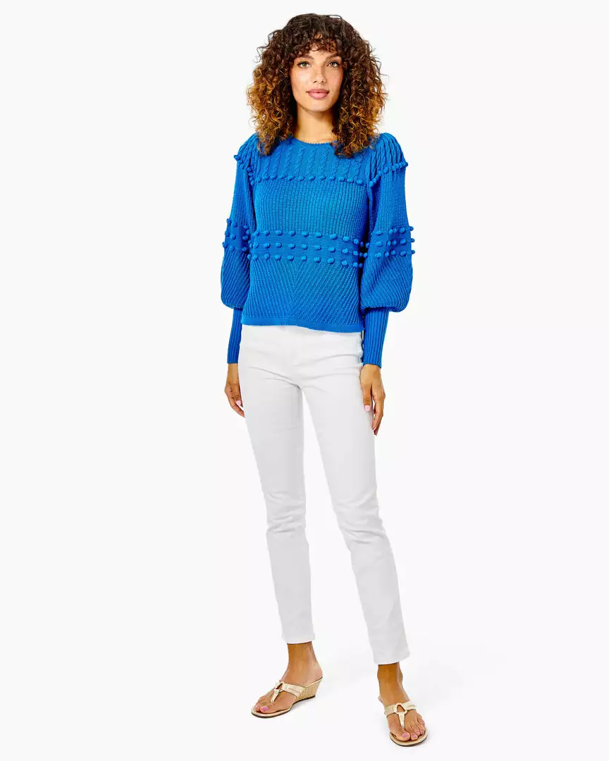 Lilly Pulitzer Kippa Sweater (Blue Flare) Tops 3 Lilly Pulitzer Kippa Sweater (Blue Flare) Tops