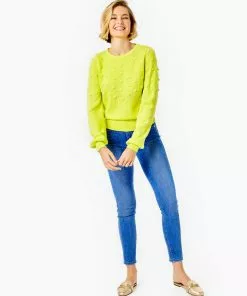 Lilly Pulitzer Tekla Sweater (Bauble Yellow) Tops
