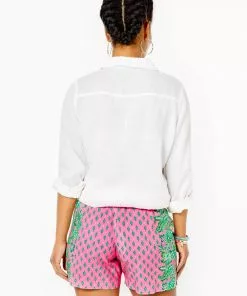 Lilly Pulitzer 5" Katia Mid-Rise Short (Oh Diamond Girl)