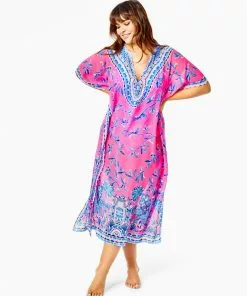 Lilly Pulitzer Cuca Coverup (Pink Isle) Swim