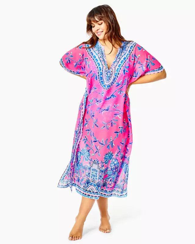 Lilly Pulitzer Cuca Coverup (Pink Isle) Swim 3 Lilly Pulitzer Cuca Coverup (Pink Isle) Swim
