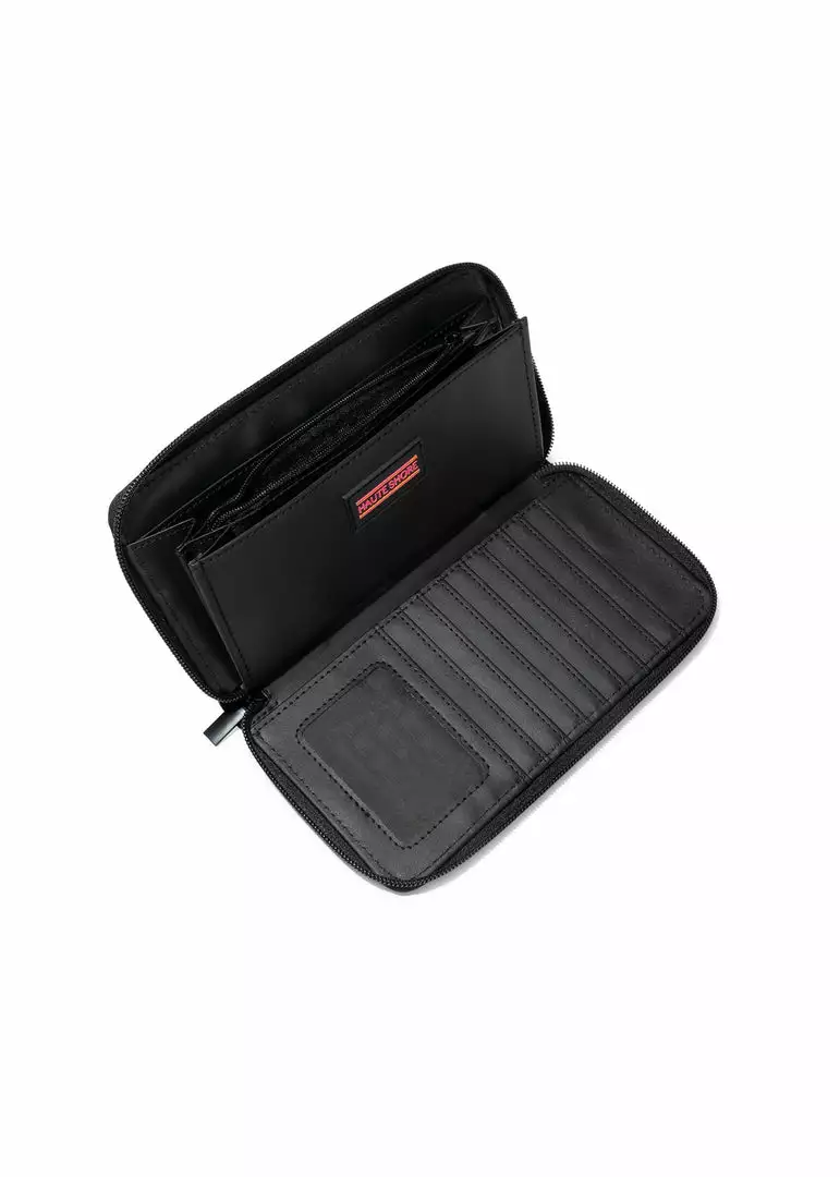 Haute Shore Accessories Cash Roma Wallet (Beige Coated/Olive Red & Black Stripes) 4 Haute Shore Accessories Cash Roma Wallet (Beige Coated/Olive Red & Black Stripes)