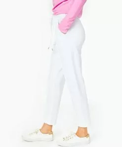 Lilly Pulitzer Emora Knit Pant (Resort White)