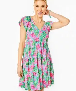 Lilly Pulitzer Kawai Swing Dress (So Shellegant) Dresses