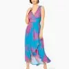 Lilly Pulitzer Moana Maxi Dress (Turquoise Oasis) Dresses 2 Lilly Pulitzer Moana Maxi Dress (Turquoise Oasis) Dresses
