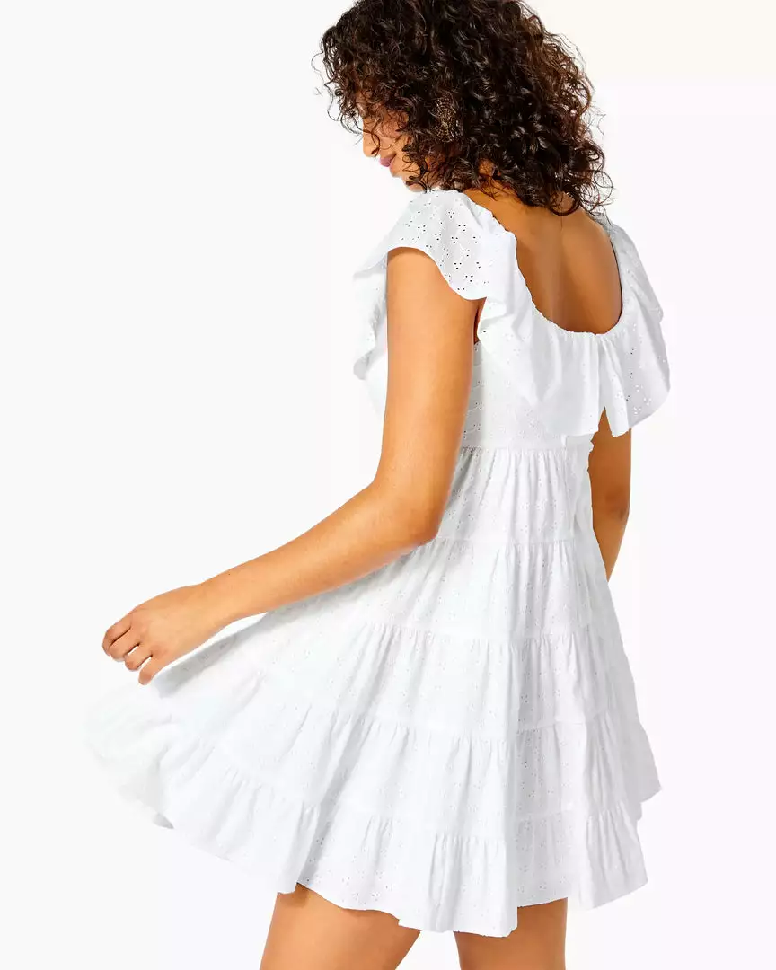 Lilly Pulitzer Emie Dress (Resort White) Dresses 4 Lilly Pulitzer Emie Dress (Resort White) Dresses