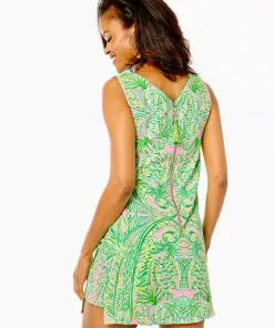 Lilly Pulitzer Ronnie Romper (Mandevilla Baby Fins & Flippers)