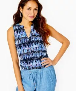 Lilly Pulitzer Dev Top (Sails & Stripes)