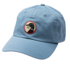 Duckhead Accessories Circle Patch Twill Hat (Steel Blue)