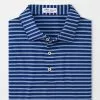 Peter Millar Tops Cyrus Performance Jersey Polo (Sport Navy)