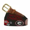 Smathers & Branson Accessories Georgia 2021 National Championship Belt (Black) 2 Smathers & Branson Accessories Georgia 2021 National Championship Belt (Black)