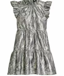 Marie Oliver Taren Dress (Foil) Dresses