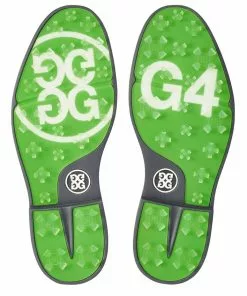 G/Fore Shoes Cap Toe Gallivanter (Snow/Charcoal)