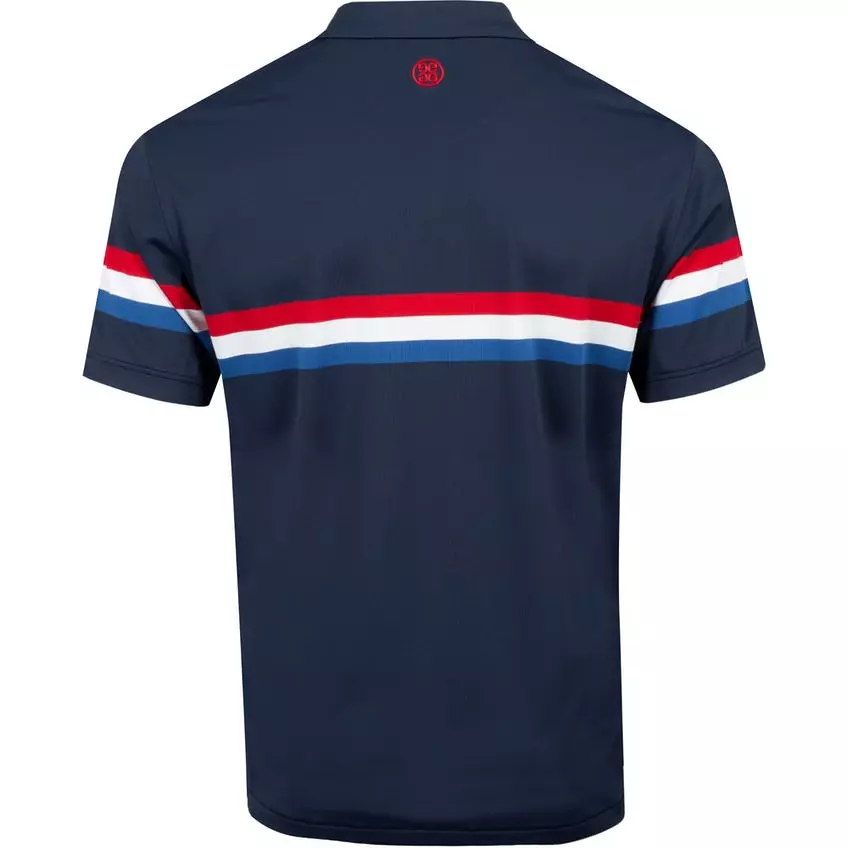 G/Fore Tops Liberty Stripe Polo (Twilight) 4 G/Fore Tops Liberty Stripe Polo (Twilight)