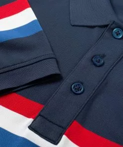 G/Fore Tops Liberty Stripe Polo (Twilight) 7 G/Fore Tops Liberty Stripe Polo (Twilight)