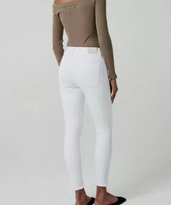 Citizens Of Humanity Bottoms Rocket Ankle (White Sculpt)