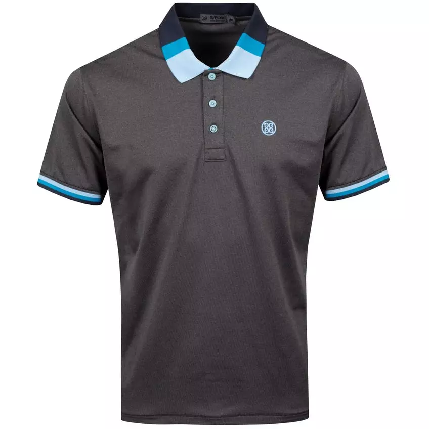 G/Fore Tricolour Polo (Charcoal Grey ) 3 G/Fore Tricolour Polo (Charcoal Grey )