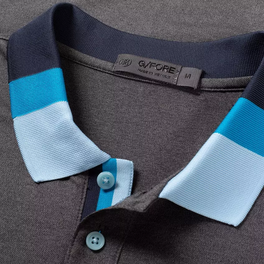G/Fore Tricolour Polo (Charcoal Grey ) 5 G/Fore Tricolour Polo (Charcoal Grey )