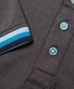 G/Fore Tricolour Polo (Charcoal Grey ) 9 G/Fore Tricolour Polo (Charcoal Grey )