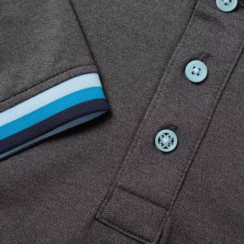 G/Fore Tricolour Polo (Charcoal Grey ) 6 G/Fore Tricolour Polo (Charcoal Grey )