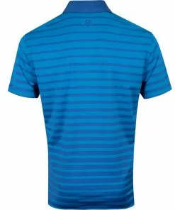 G/Fore Tops Horizon Stripe Polo (Aegean) 8 G/Fore Tops Horizon Stripe Polo (Aegean)