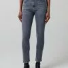 Citizens Of Humanity Olivia High Rise Slim (Silvermist) Bottoms