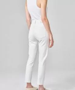 Citizens Of Humanity Bottoms 1960 Olivia Crop High Rise Slim (Lumen)