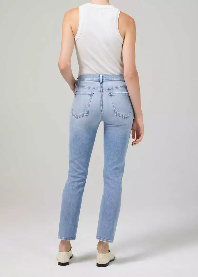 Citizens Of Humanity Ella Mid Ride Slim Crop (Carmine) 4 Citizens Of Humanity Ella Mid Ride Slim Crop (Carmine)