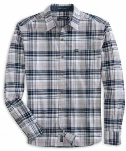 Fish Hippie Truxton Button Up (Navy)