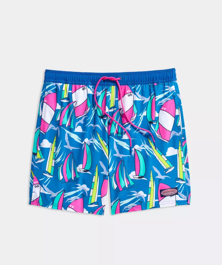 Vineyard Vines Swim 7" Chappy Trunk (Regatta Blue) 3 Vineyard Vines Swim 7" Chappy Trunk (Regatta Blue)