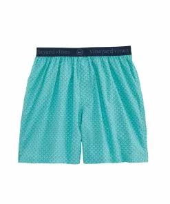 Vineyard Vines Printed Boxers (Lagoon) Accessories