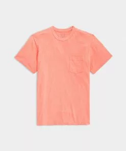 Vineyard Vines Tops Island Tee (Papaya Passion)